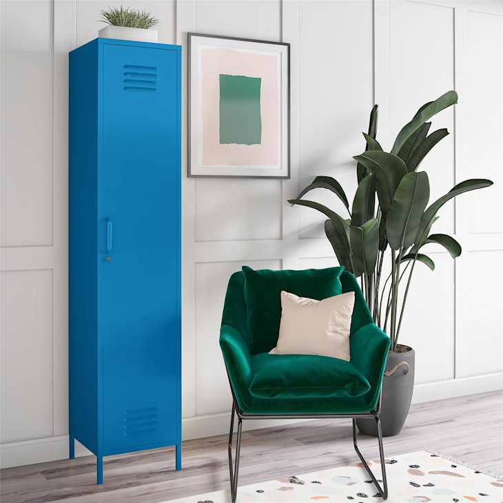 Narrow cabinet best sale